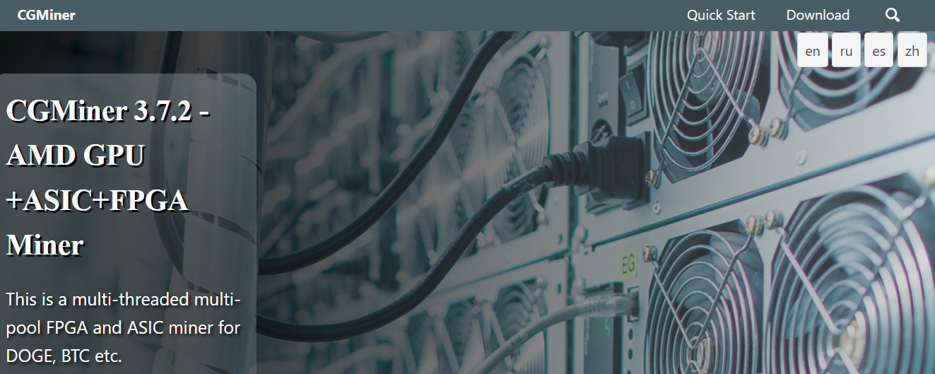 CGMiner -  Best Bitcoin Mining Software