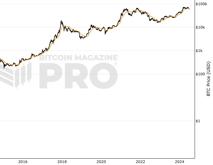 Short-Term Holder Realized Price screenshot