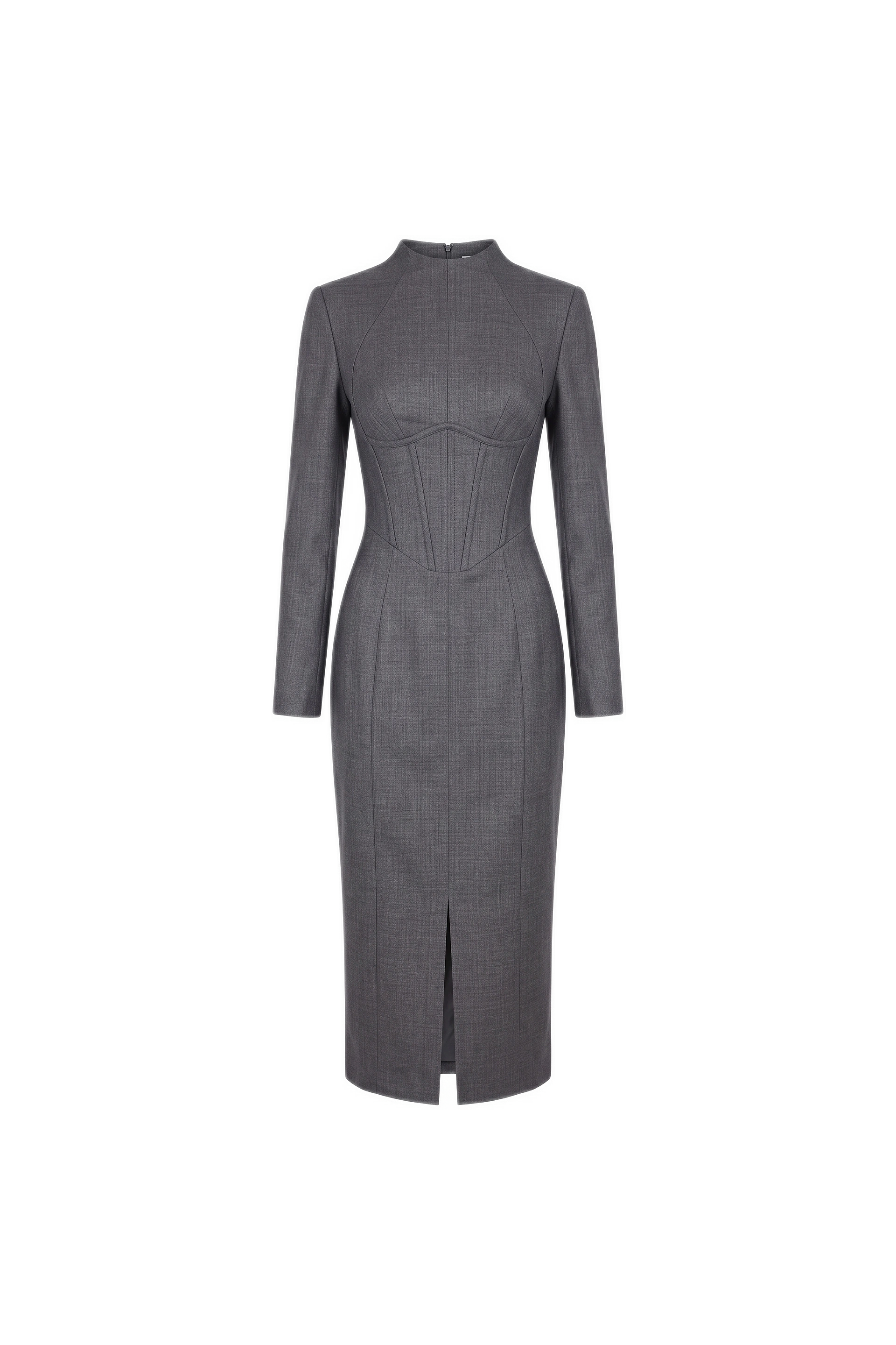 The Lora 'Vesper Corset' Midi Dress