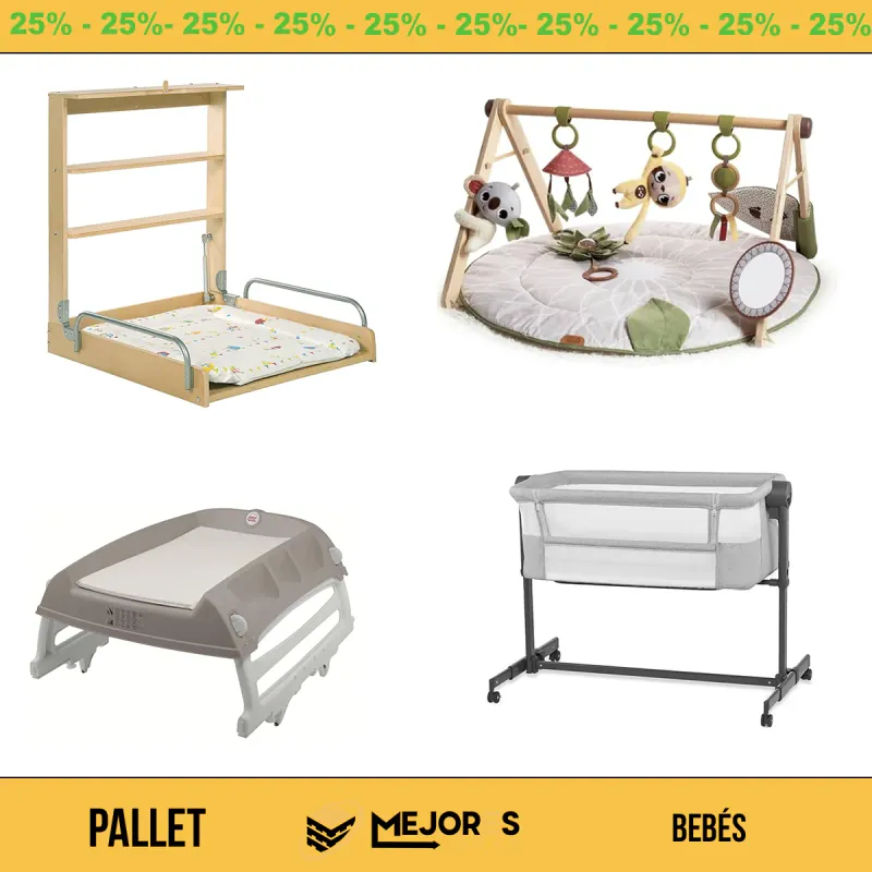 Pallet de 25 Items Sin Revisar, Bebes, Lote #10200007