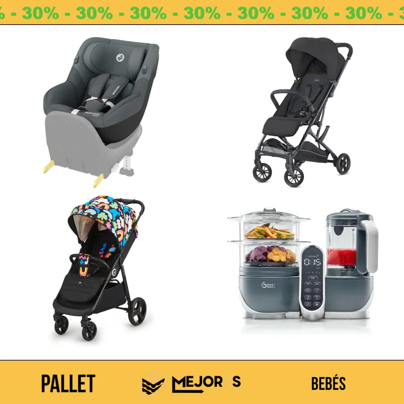 Pallet de 21 Items Sin Revisar, Bebes, Lote #10212521