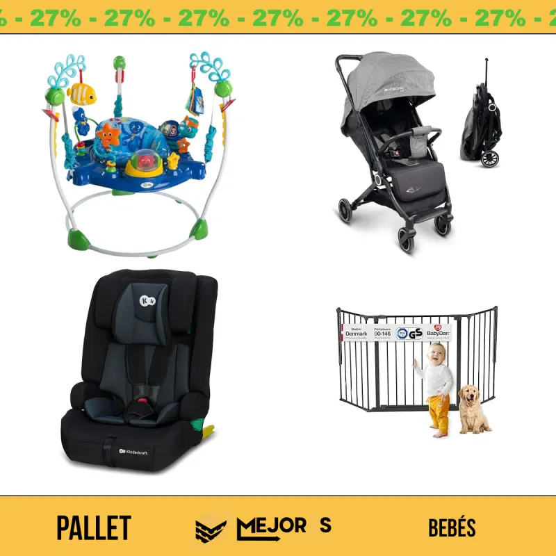 Pallet de 20 Items Sin Revisar, Bebes, Lote #10218750