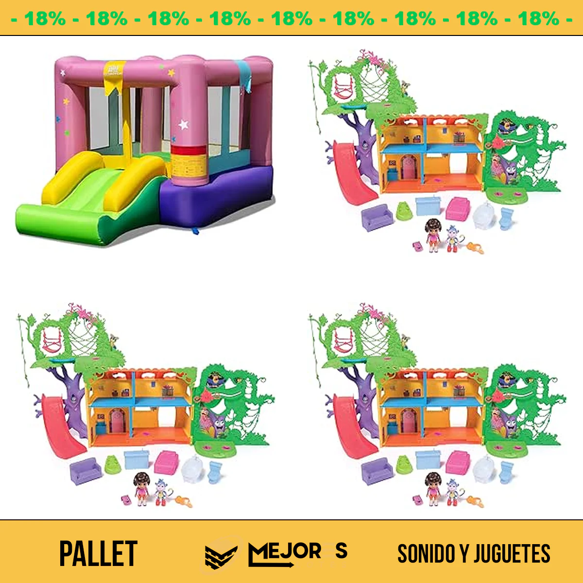 Pallet de 31 Items Sin Revisar, Sonido y Juguetes, Lote #10220066