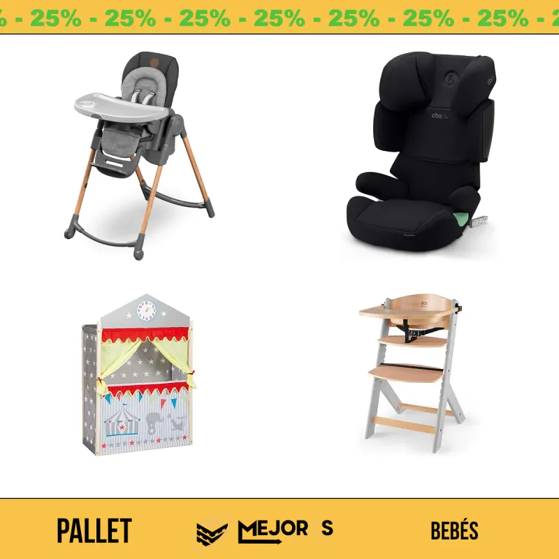 Pallet de 18 Items Sin Revisar, Bebes, Lote #10220625