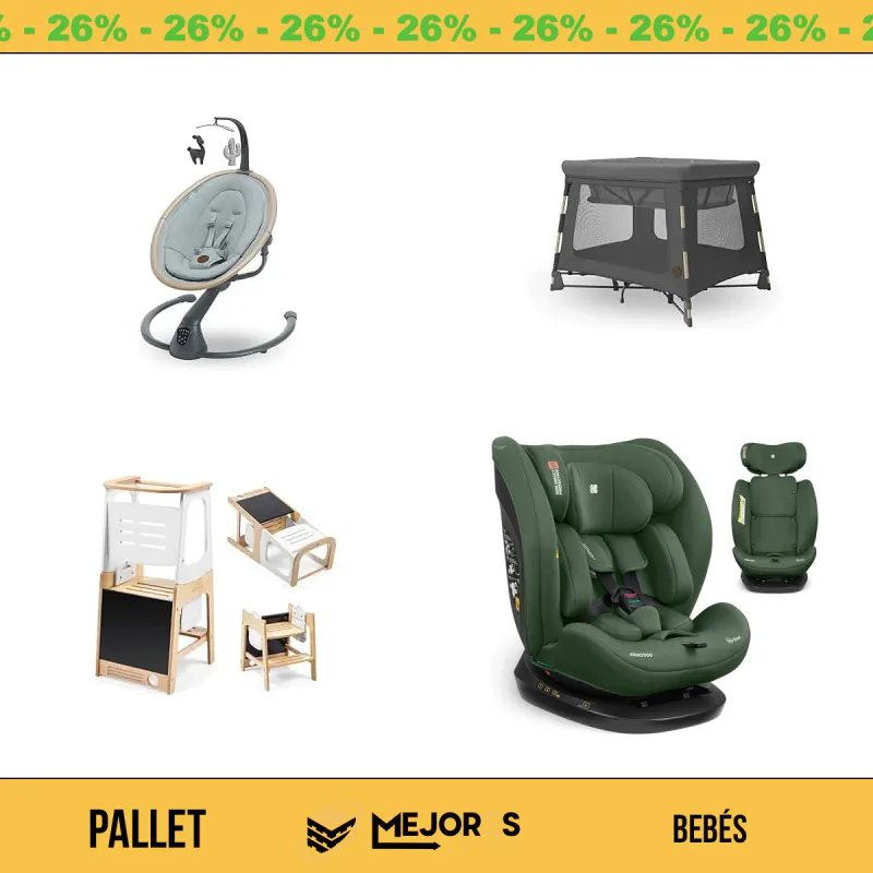 Pallet de 16 Items Sin Revisar, Bebes, Lote #10220650