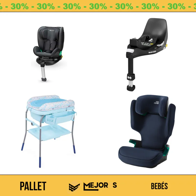 Pallet de 11 Items Sin Revisar, Bebes, Lote #10221016