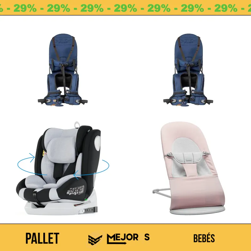 Pallet de 22 Items Sin Revisar, Bebes, Lote #10221901
