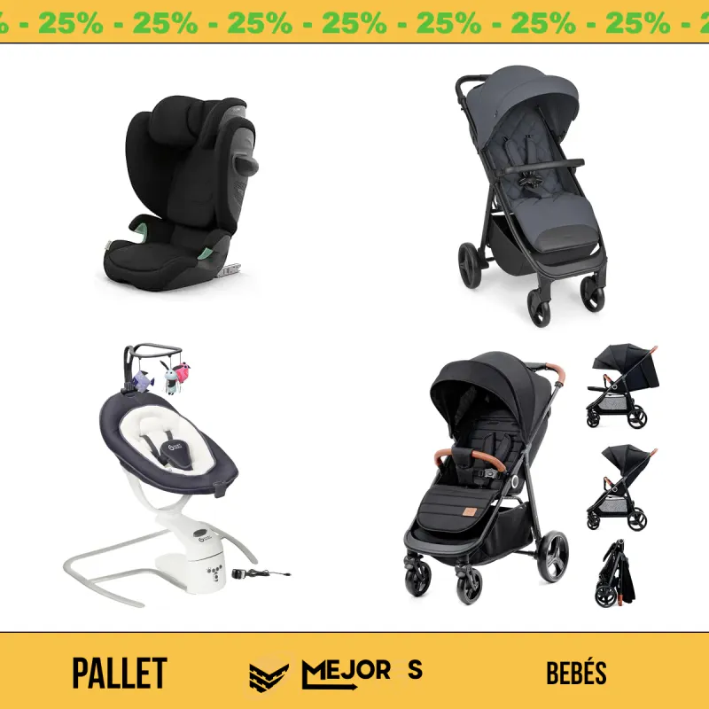 Pallet de 23 Items Sin Revisar, Bebes, Lote #10225150