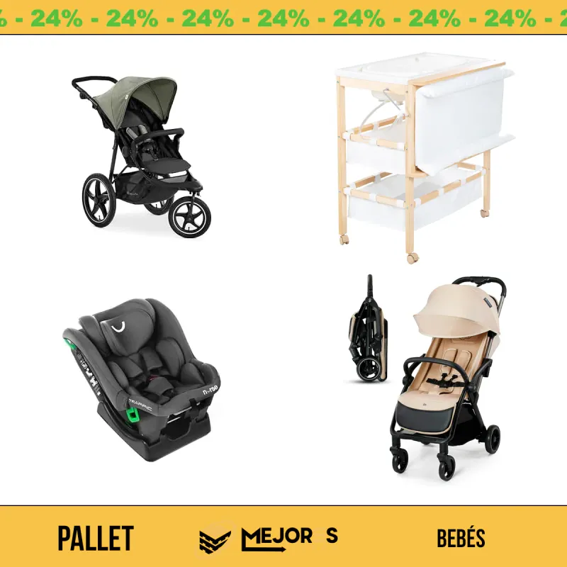 Pallet de 22 Items Sin Revisar, Bebes, Lote #10226208