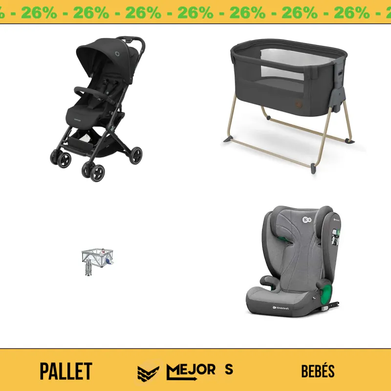 Pallet de 24 Items Sin Revisar, Bebes, Lote #10226442