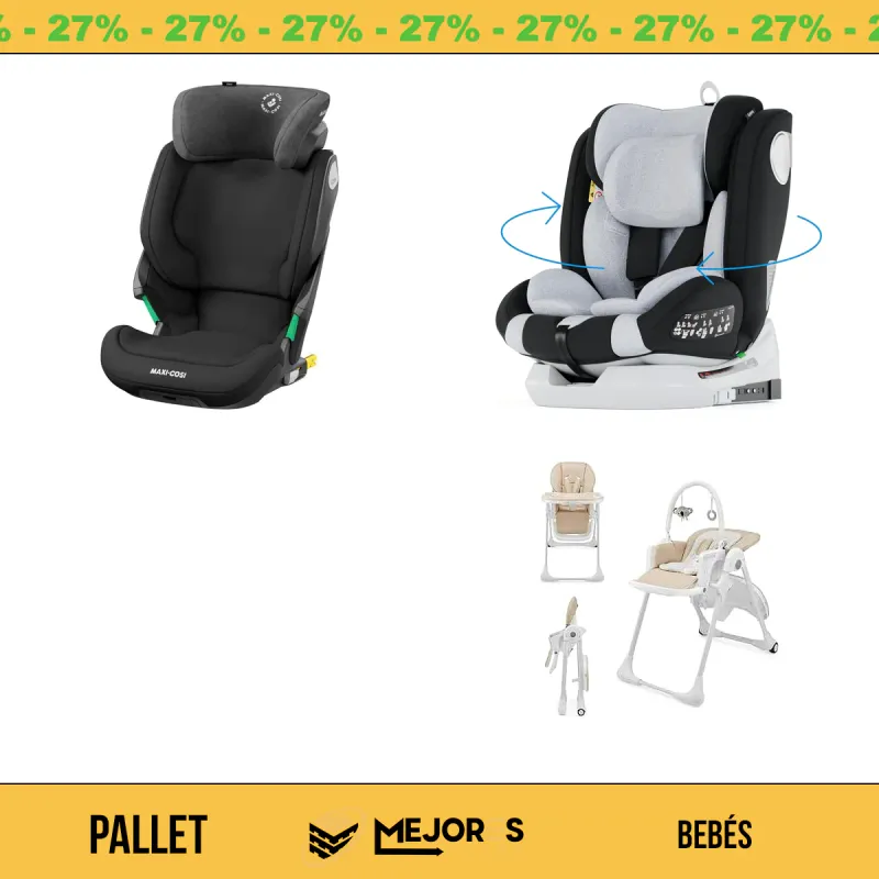 Pallet de 15 Items Sin Revisar, Bebes, Lote #10226527