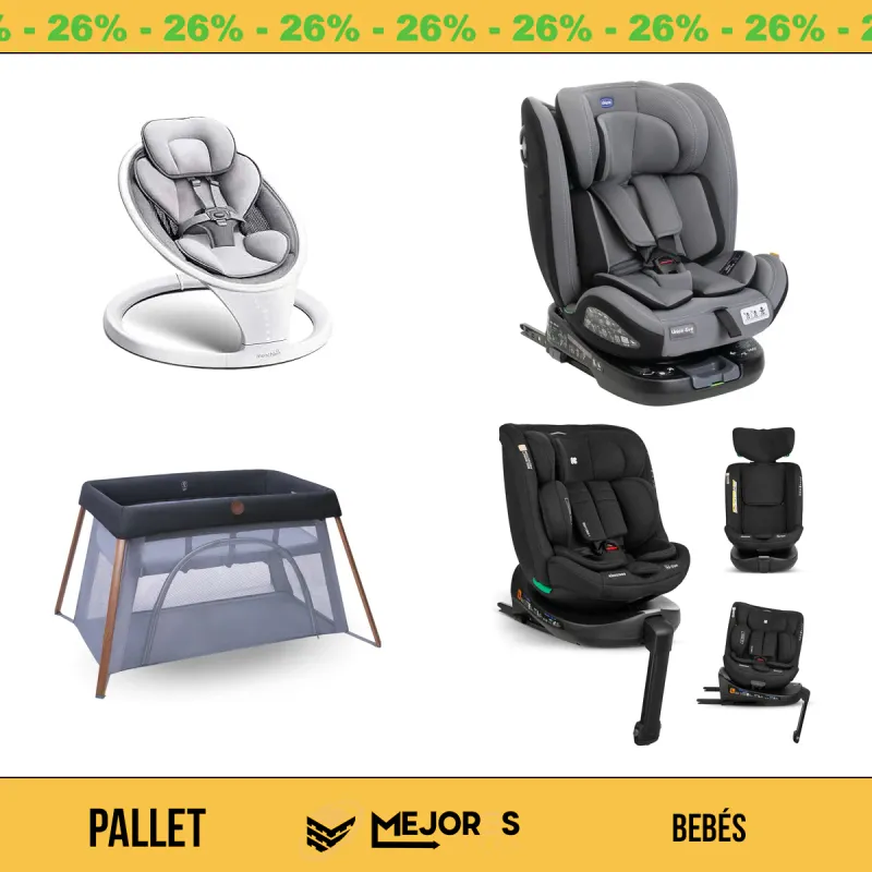 Pallet de 18 Items Sin Revisar, Bebes, Lote #10226955