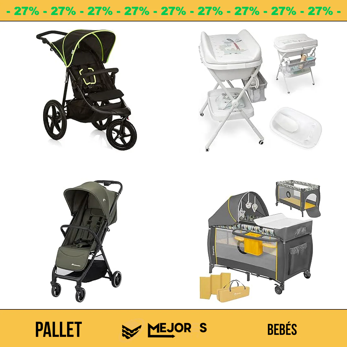 Pallet de 15 Items Sin Revisar, Bebes, Lote #10228467