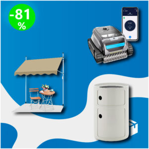 Palete de 21 Produtos de Piscina e Jardim Por Verificar