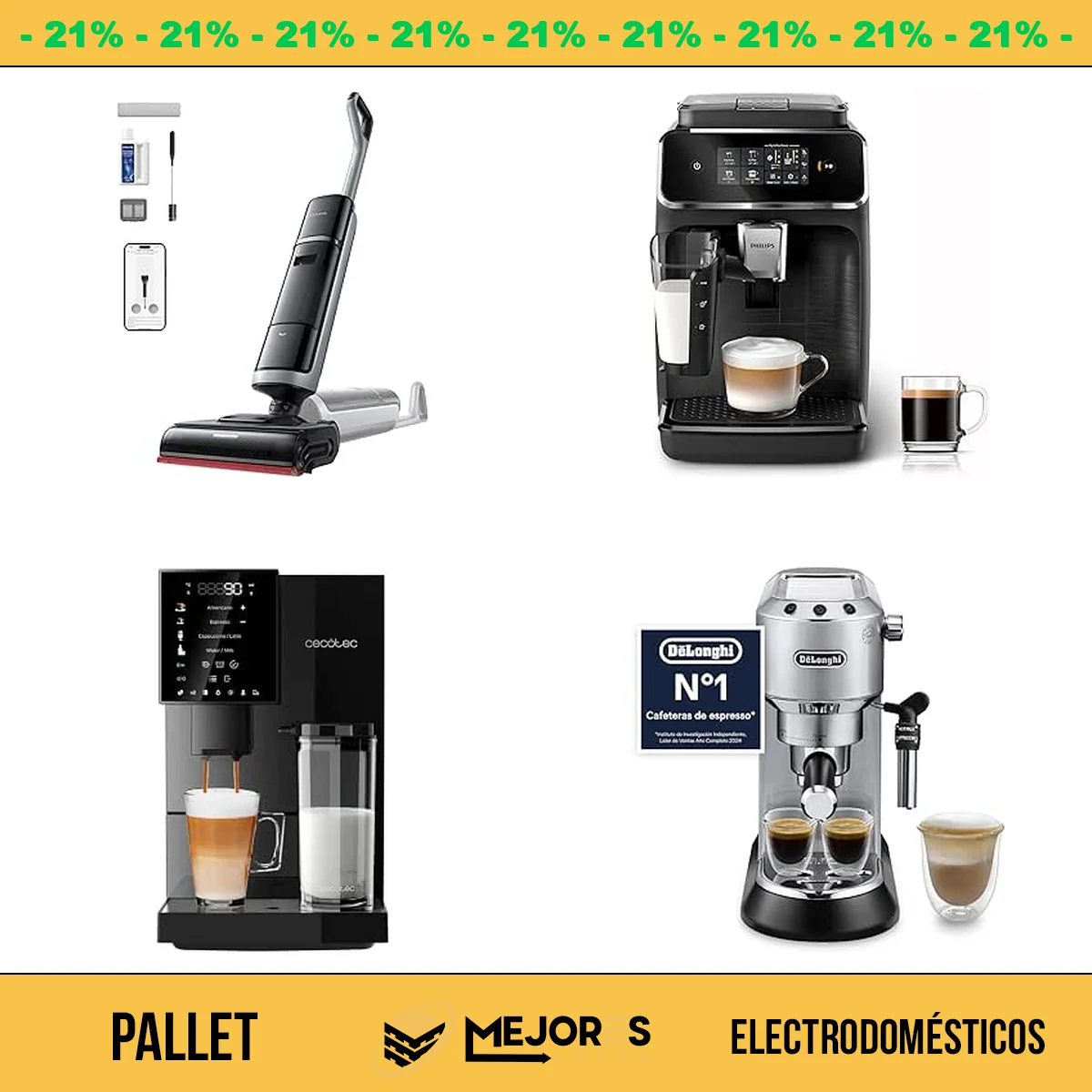 Pallet de 22 Items Sin Revisar, Electrodomesticos, Lote #10241929