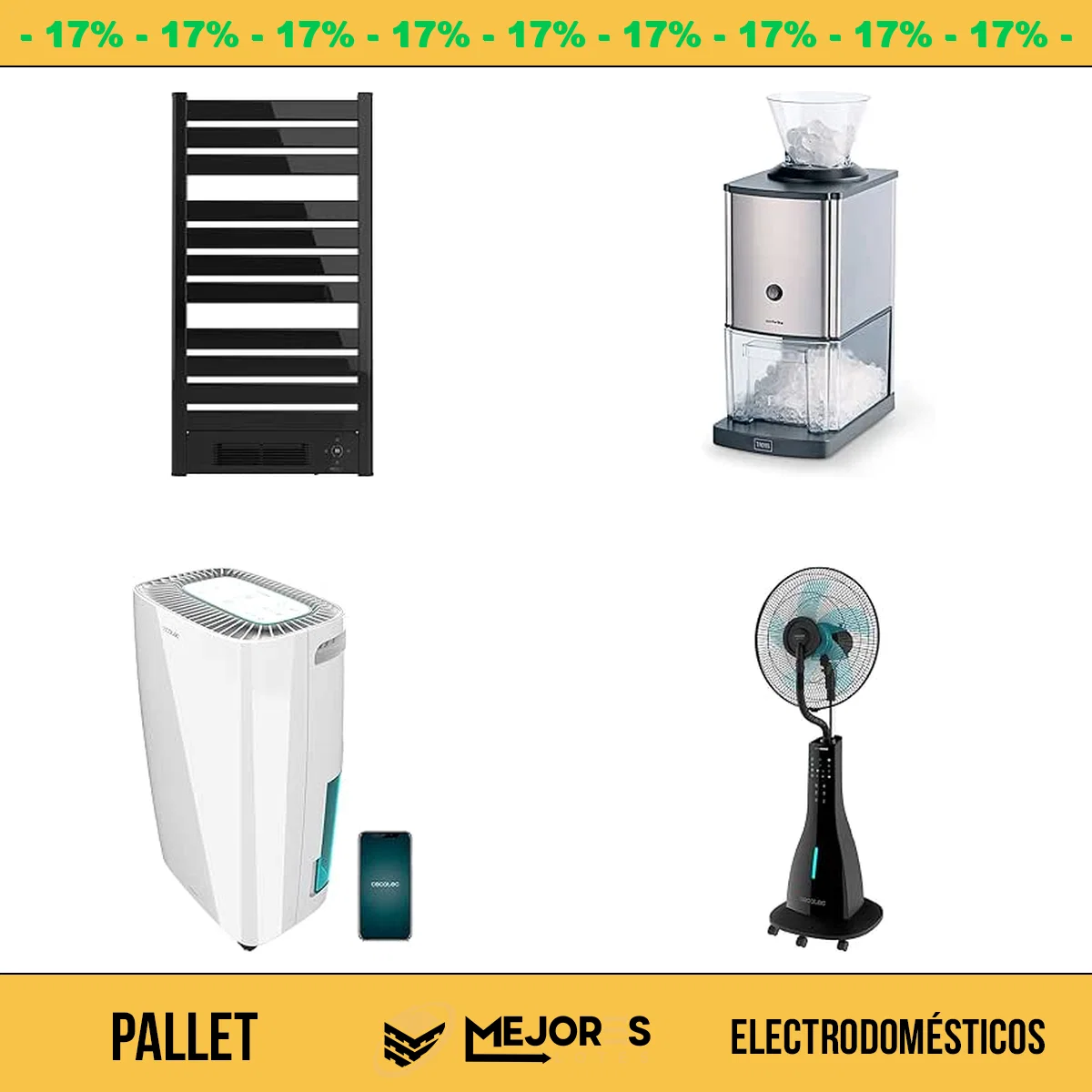 Pallet de 25 Items Sin Revisar, Electrodomesticos, Lote #10241945