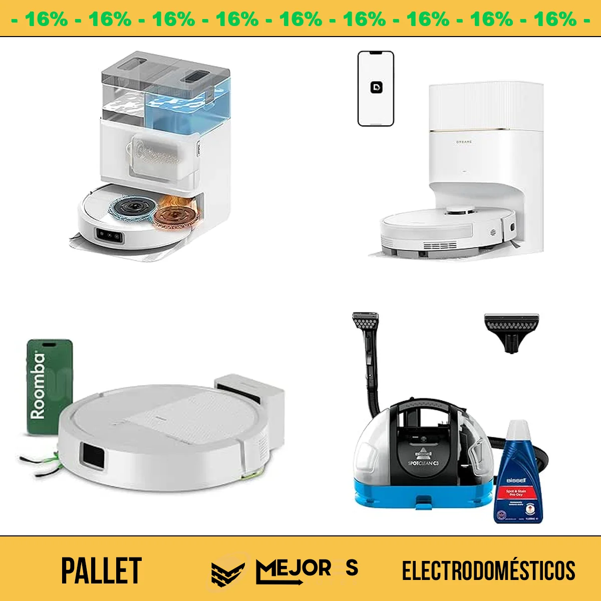 Pallet de 22 Items Sin Revisar, Electrodomesticos, Lote #10242119