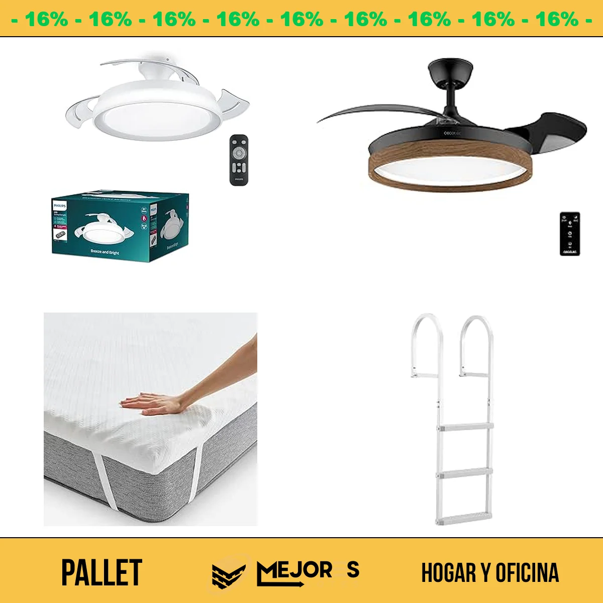 Pallet de 19 Items Sin Revisar, Hogar y Oficina, Lote #10242180