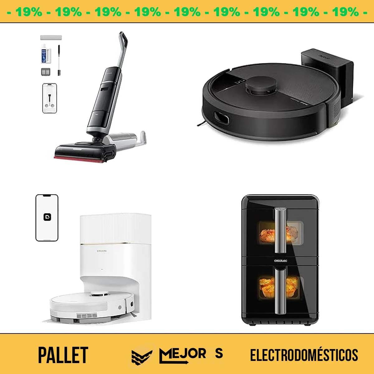 Pallet de 17 Items Sin Revisar, Electrodomesticos, Lote #10242182