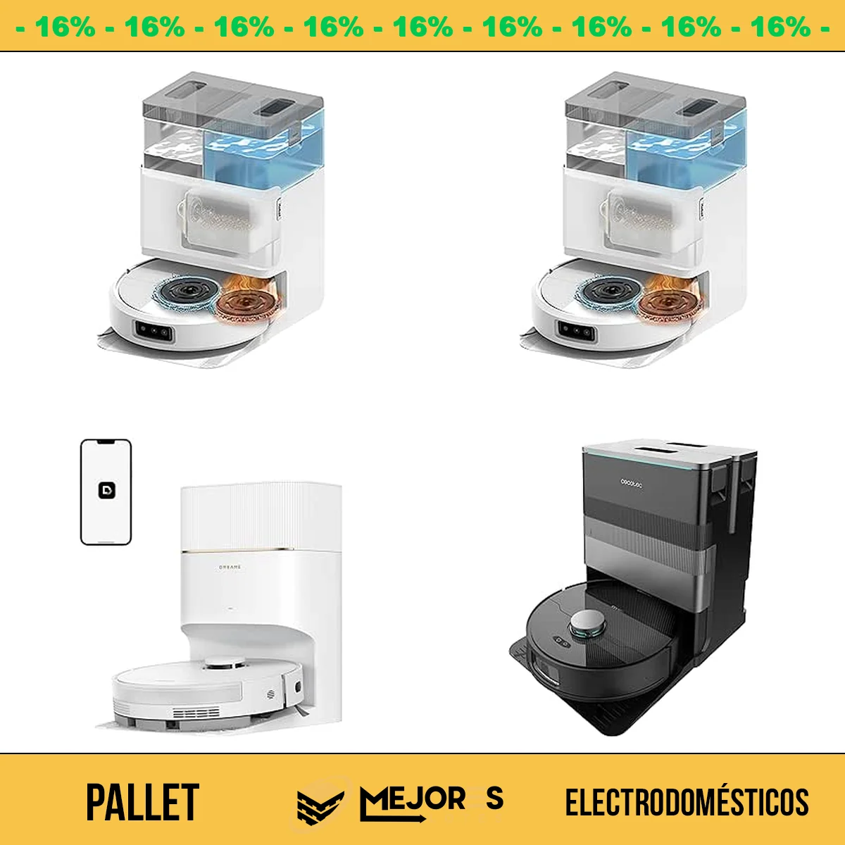 Pallet de 20 Items Sin Revisar, Electrodomesticos, Lote #10242505