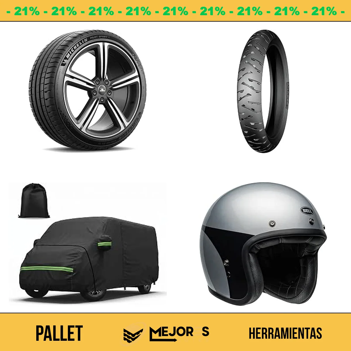 Pallet de 21 Items Sin Revisar, Herramientas, Lote #10244105