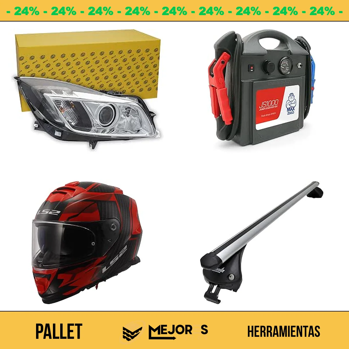 Palette de 23 Outils Non Vérifiés