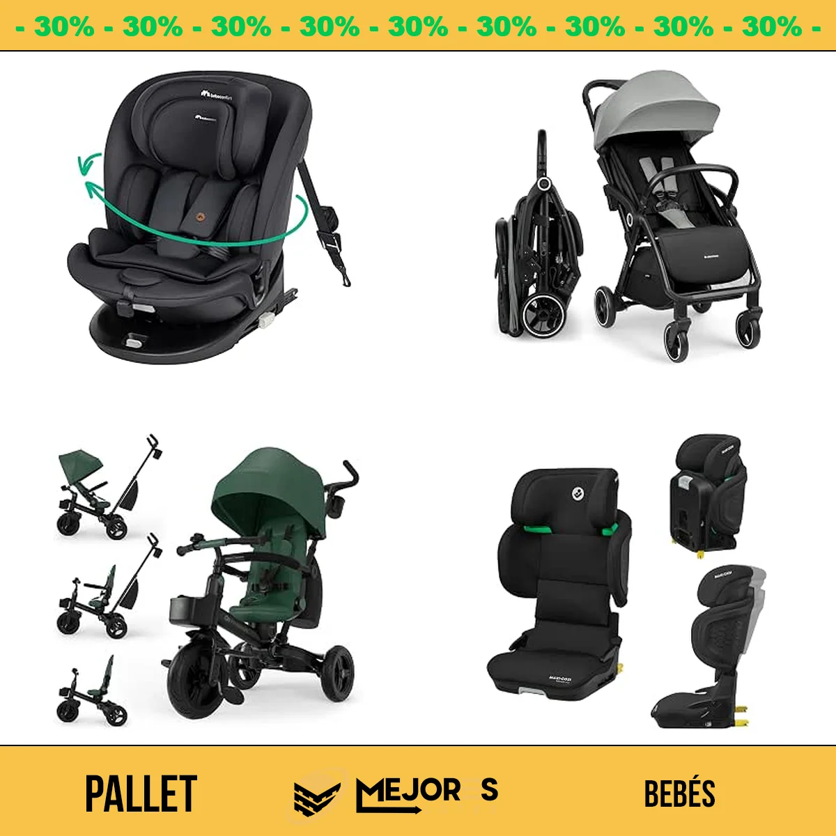 Pallet de 19 Items Sin Revisar, Bebes, Lote #10251977