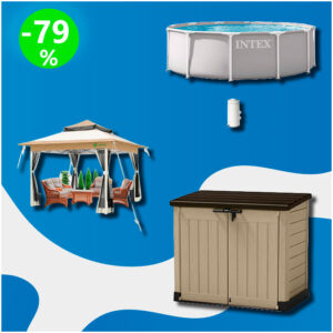 Palete de 6 Produtos de Jardim Por Verificar