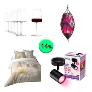 Boîte de 30 articles de Maison non triés
