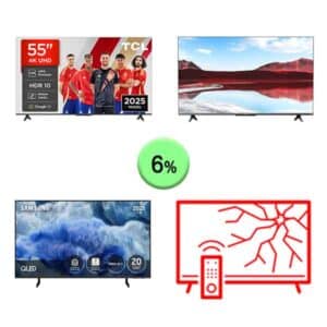 Pallet of 5 Unchecked Televisions