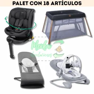 Palet de Devoluciones de Amazon con 18 Productos de Bebé REF: 82C7387O