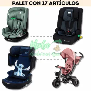 Palet de Devoluciones de Amazon con 17 Productos de Bebé REF: 82C7387p