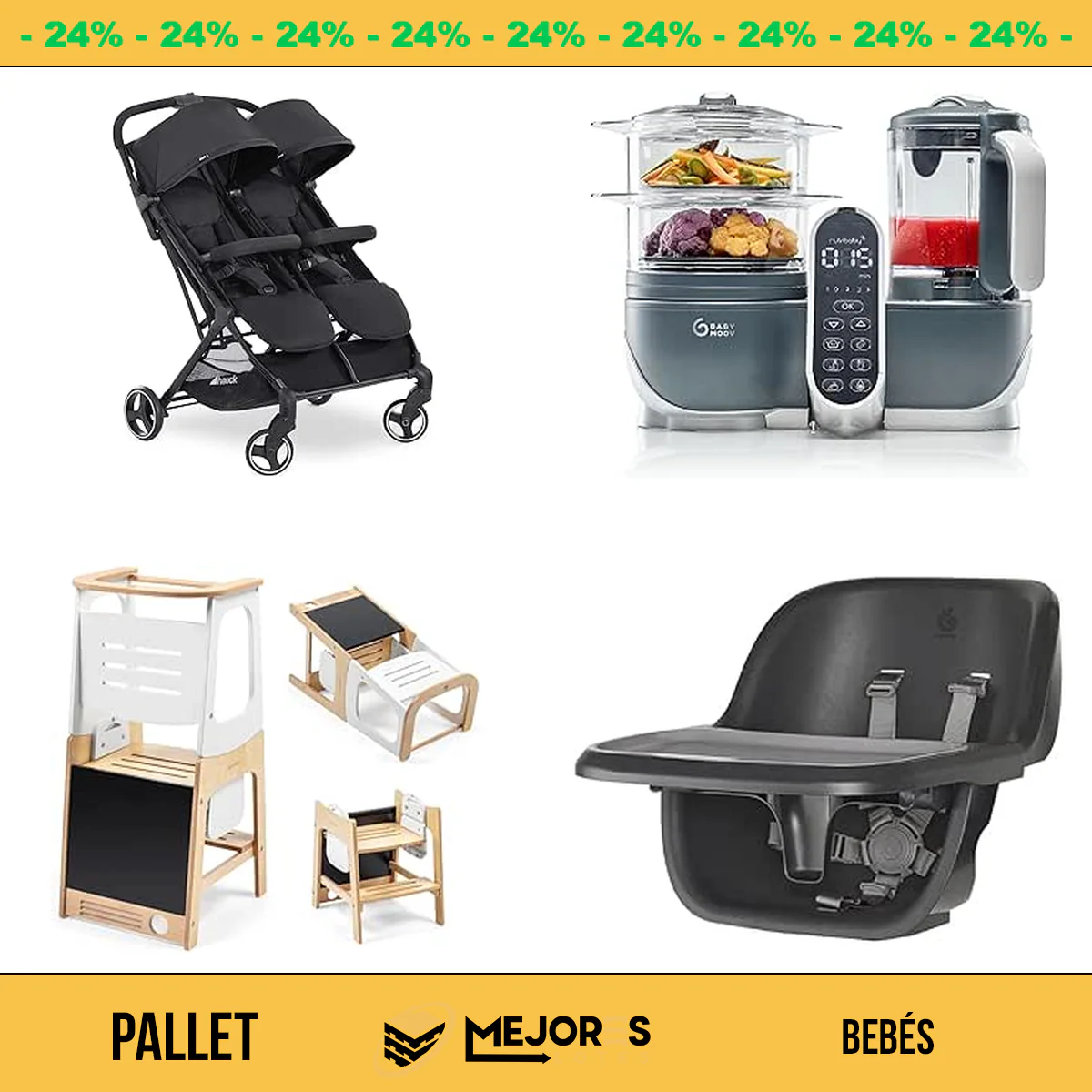 Pallet de 17 Items Sin Revisar, Bebes, Lote #BB3