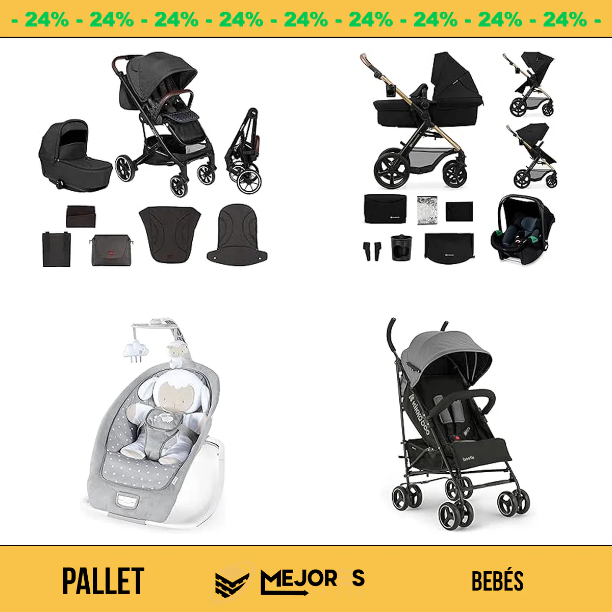 Pallet de 14 Items Sin Revisar, Bebes, Lote #BB7