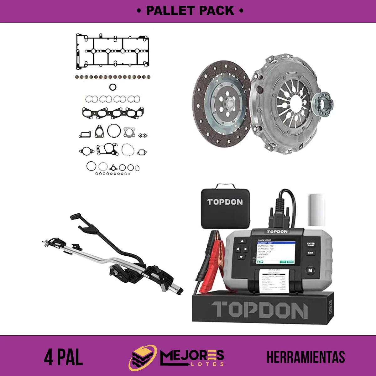 Pallet Pack de 508 Items Sin Revisar, Herramientas, Lote #S351508
