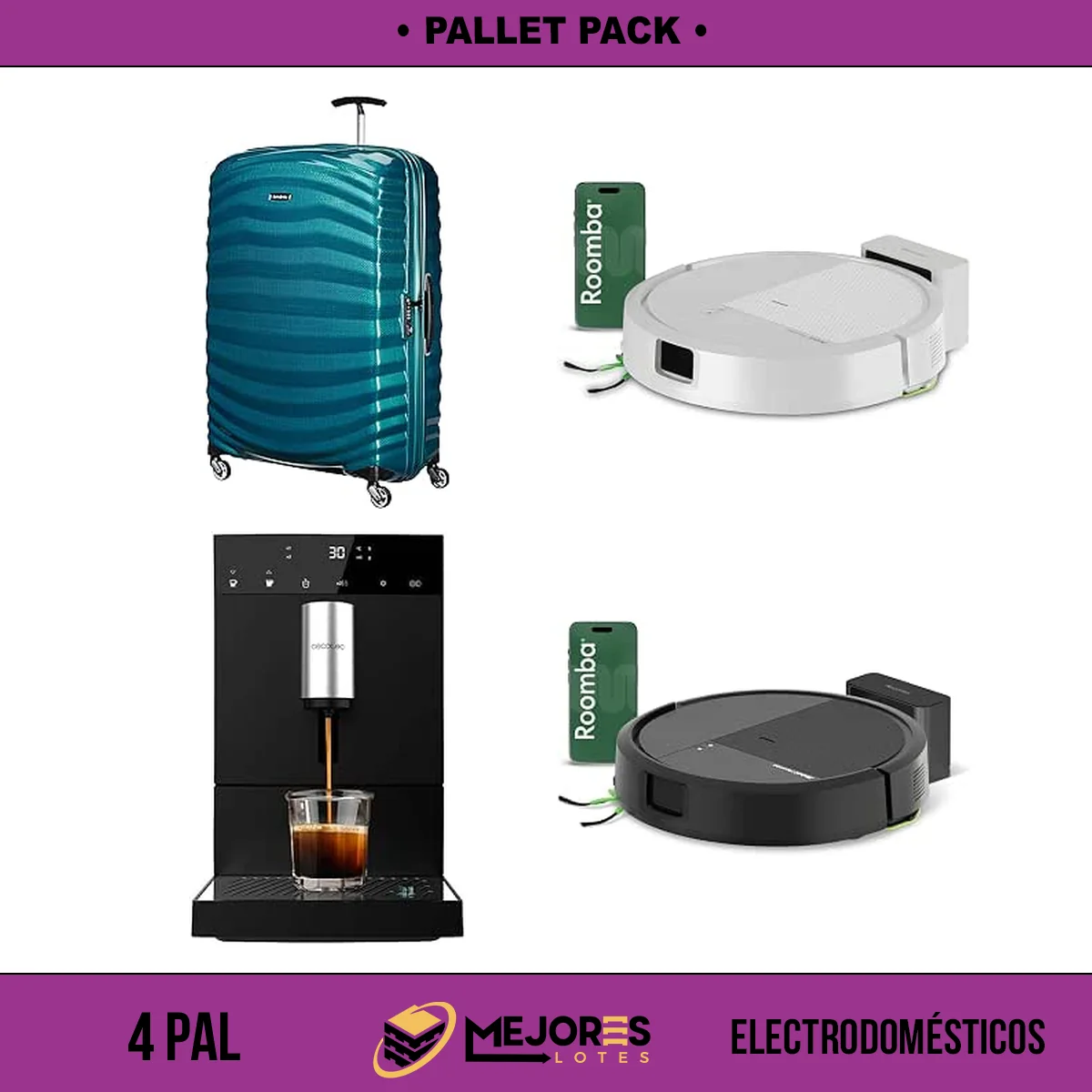 Pallet Pack de 208 Items Sin Revisar, Electrodomesticos, Lote #S661208
