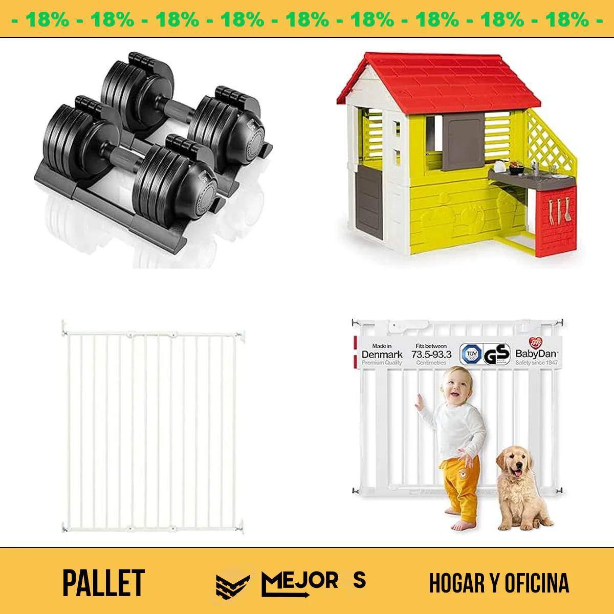 Pallet de 15 Items Sin Revisar, Hogar y Oficina, Lote #VAR2