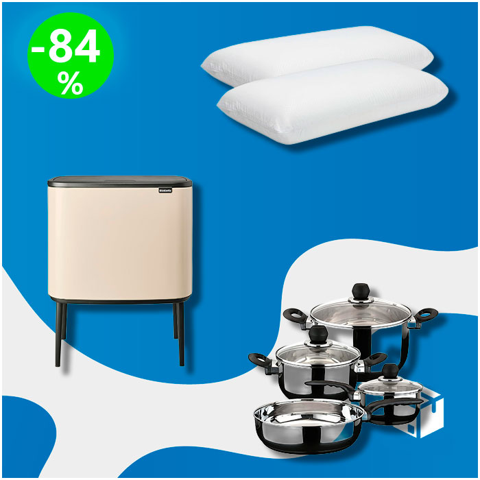 Palette de 32 produits pour la maison non vérifiés