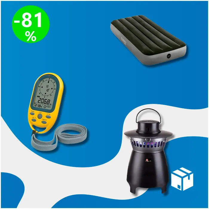Caja de Piscina y Jardín [18 productos] (sp515886247)