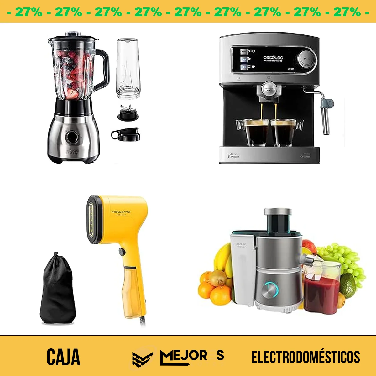 Caja de 10 Items Sin Revisar, Electrodomesticos, Lote #spNC6VYTCMF