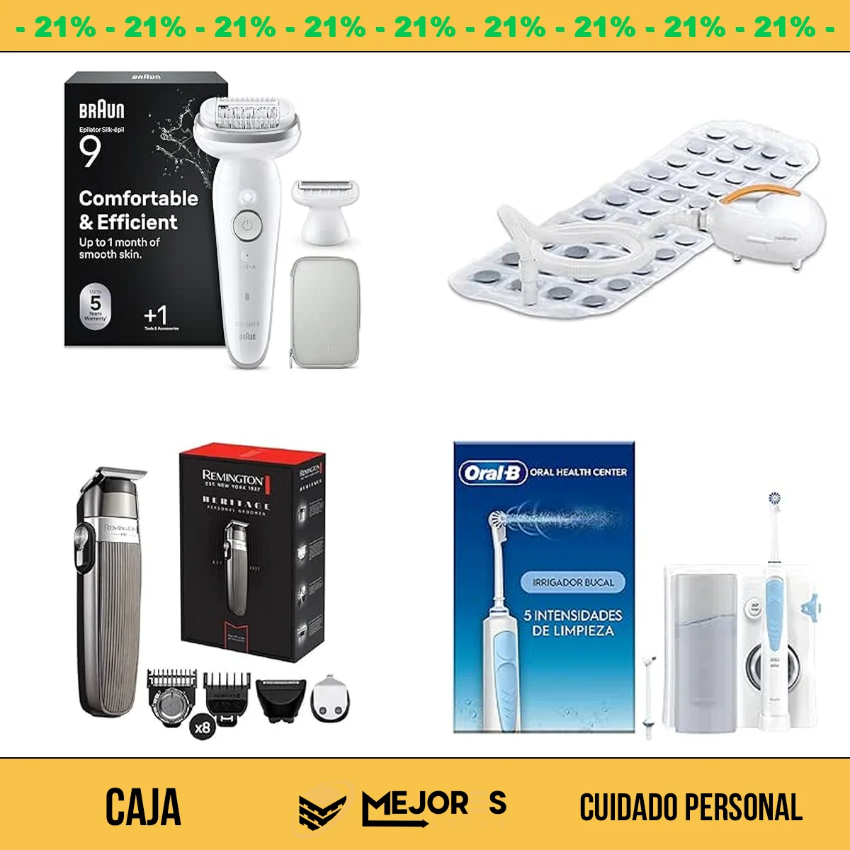 Caja de 19 Items Sin Revisar, Cuidado Personal, Lote #spNJ6TX9FXP
