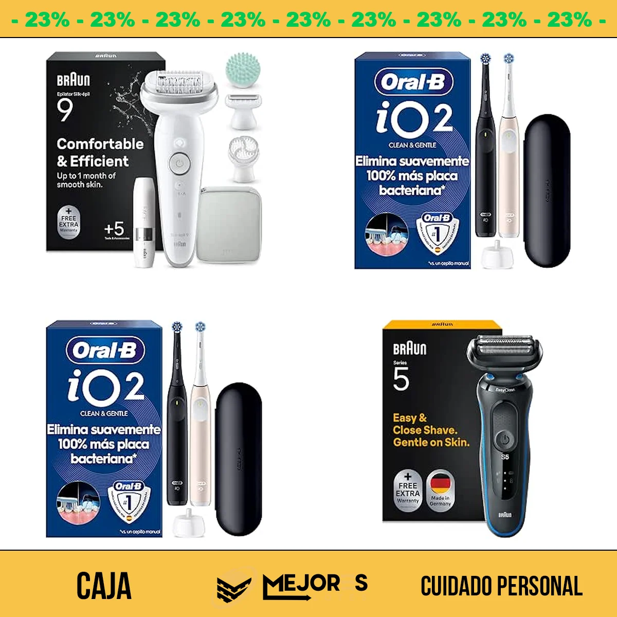Caja de 33 Items Sin Revisar, Cuidado Personal, Lote #spNLRX1DTQH