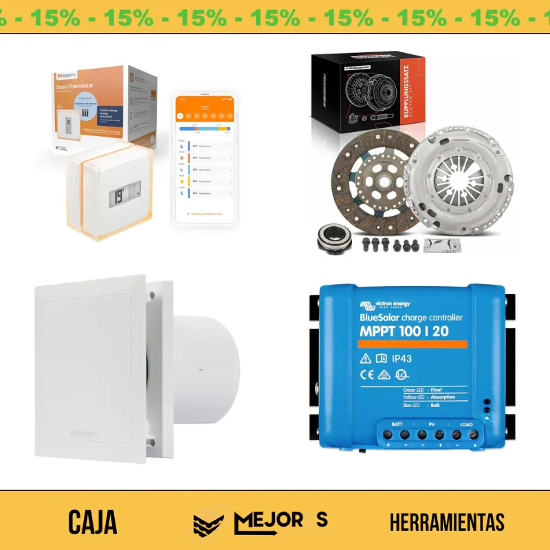 Caja de 18 Items Sin Revisar, Herramientas, Lote #spNQS9BXPXD