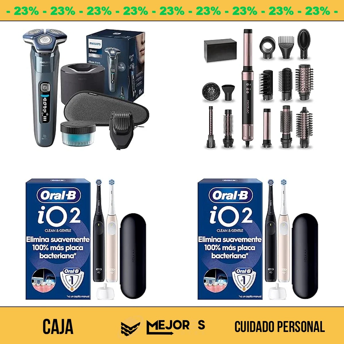 Caja de 31 Items Sin Revisar, Cuidado Personal, Lote #spW83P1139L
