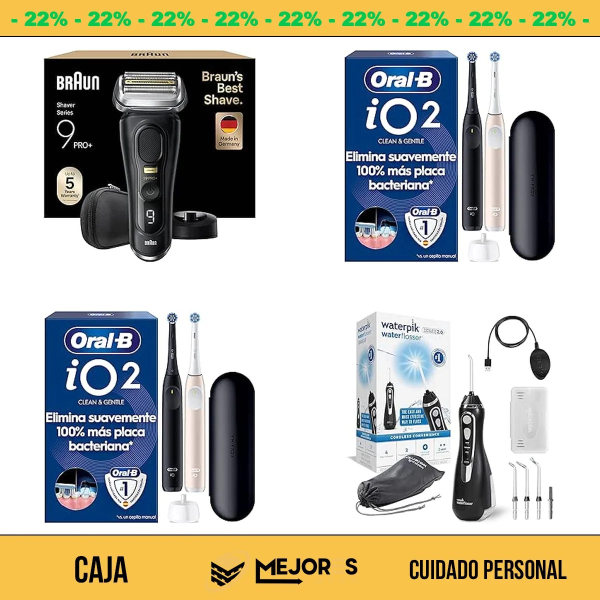 Caja de 43 Items Sin Revisar, Cuidado Personal, Lote #spW83P1139y