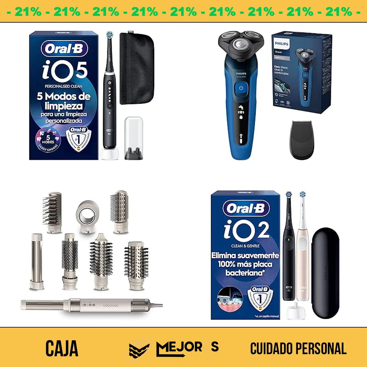 Caja de 54 Items Sin Revisar, Cuidado Personal, Lote #spW83P1141a