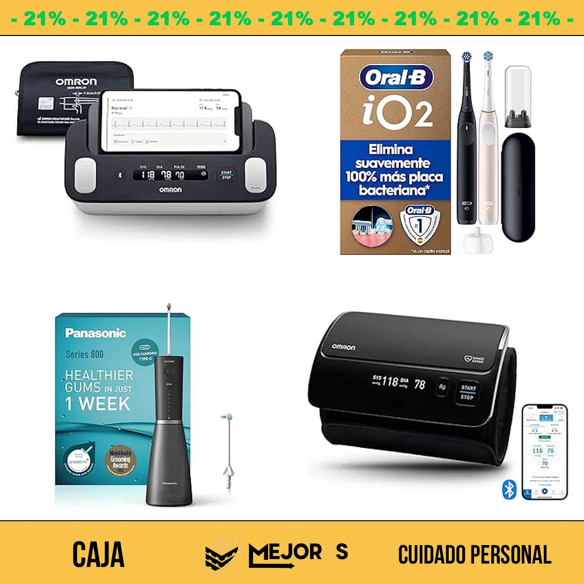 Caja de 26 Items Sin Revisar, Cuidado Personal, Lote #spW83P1142n