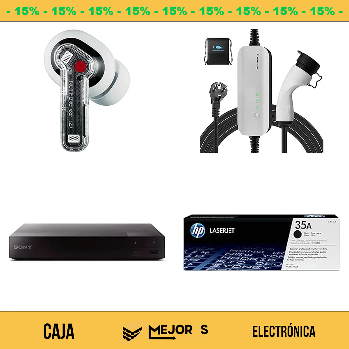 Caja de 88 Items Sin Revisar, Electronica, Lote #spW83P1149w