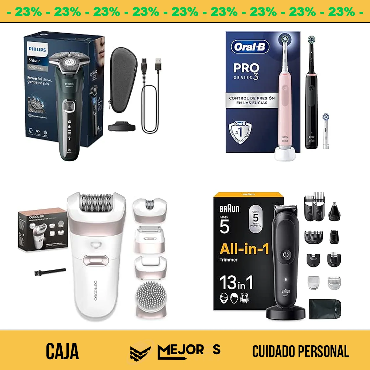 Caja de 48 Items Sin Revisar, Cuidado Personal, Lote #spW83P4641r