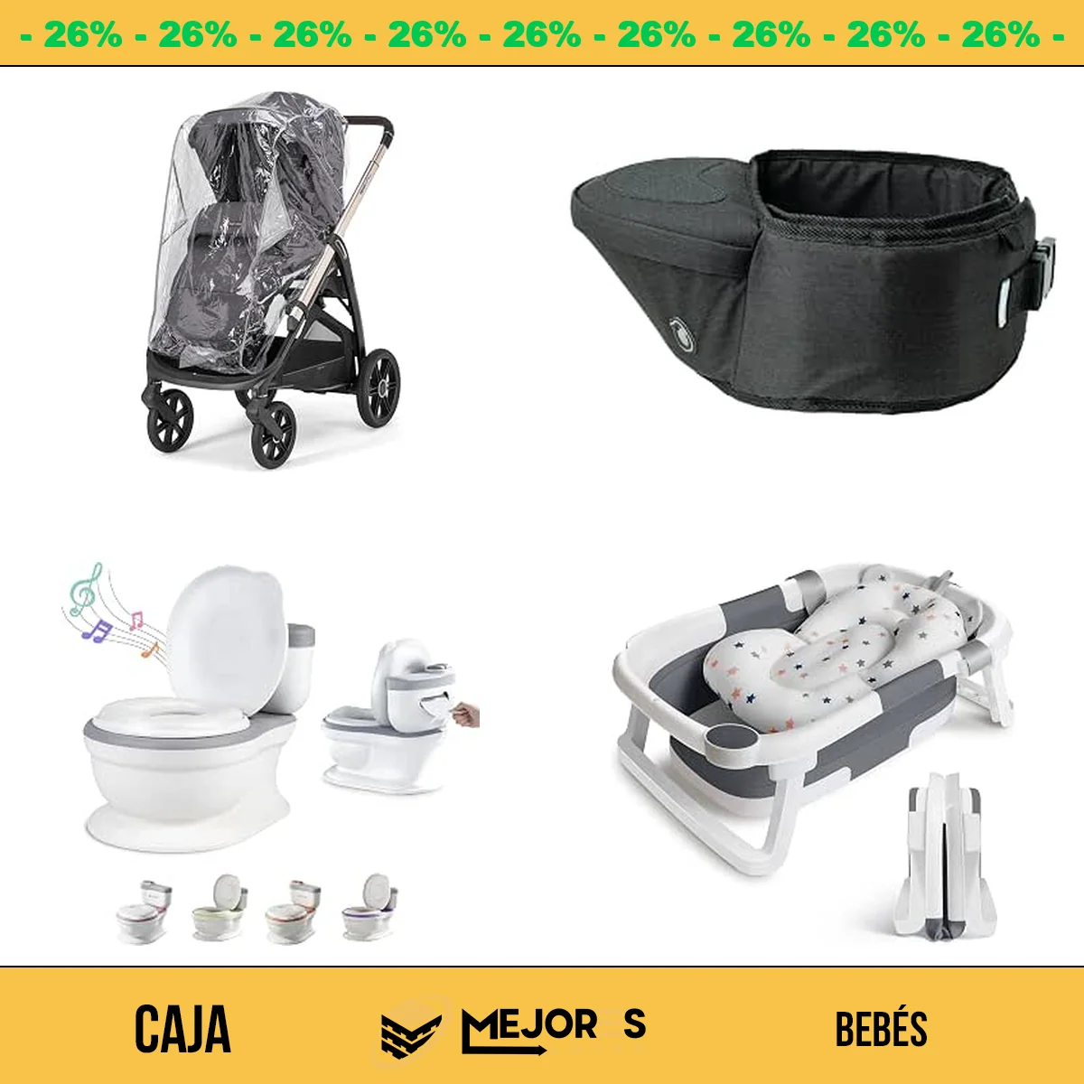 Caja de 15 Items Sin Revisar, Bebes, Lote #spW83P4645t